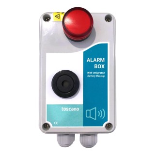 COFFRET ALARME-BOX 230VAC - BUZZER 90DB